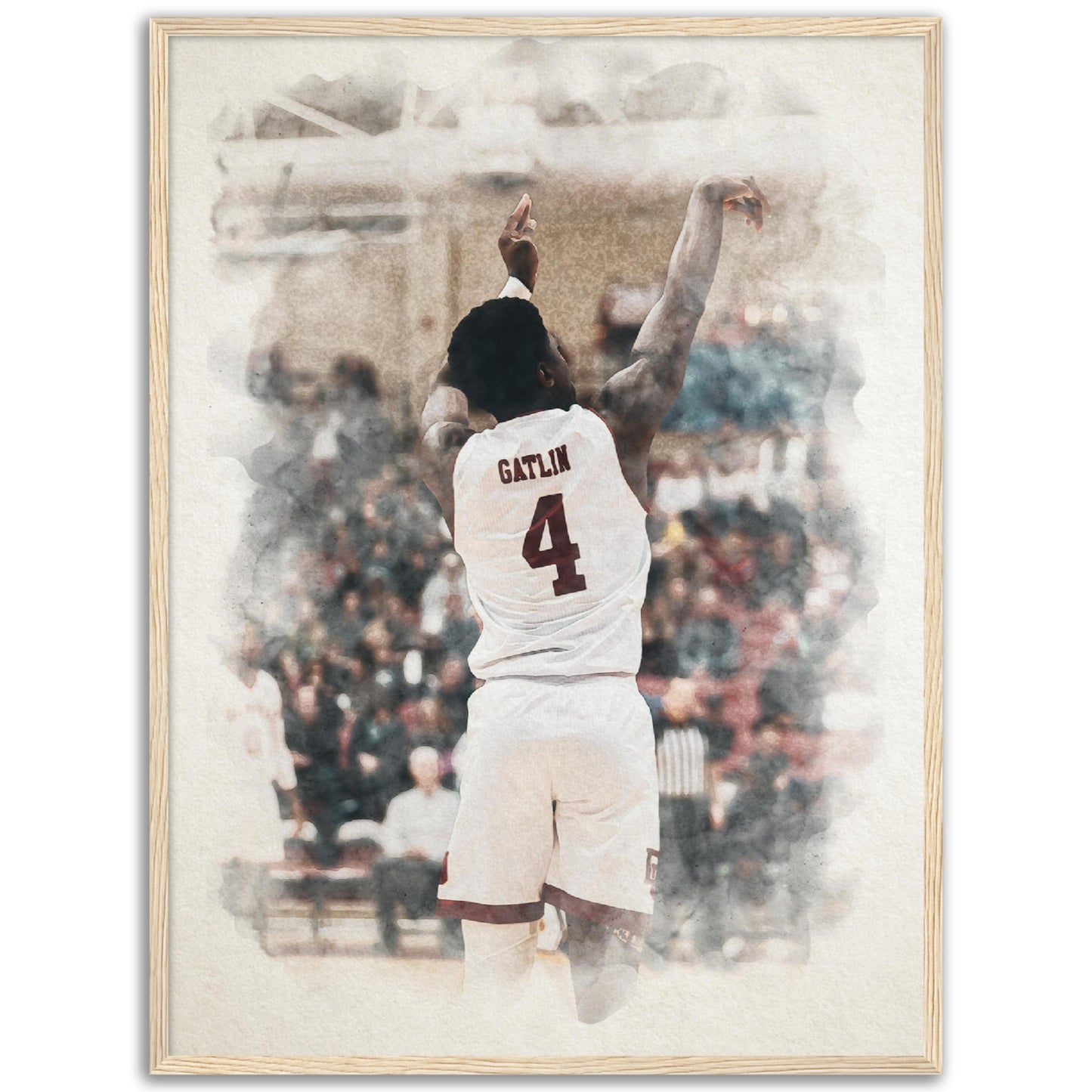 Watercolor - Custom Sports Poster