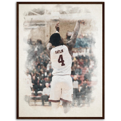 Watercolor - Custom Sports Poster