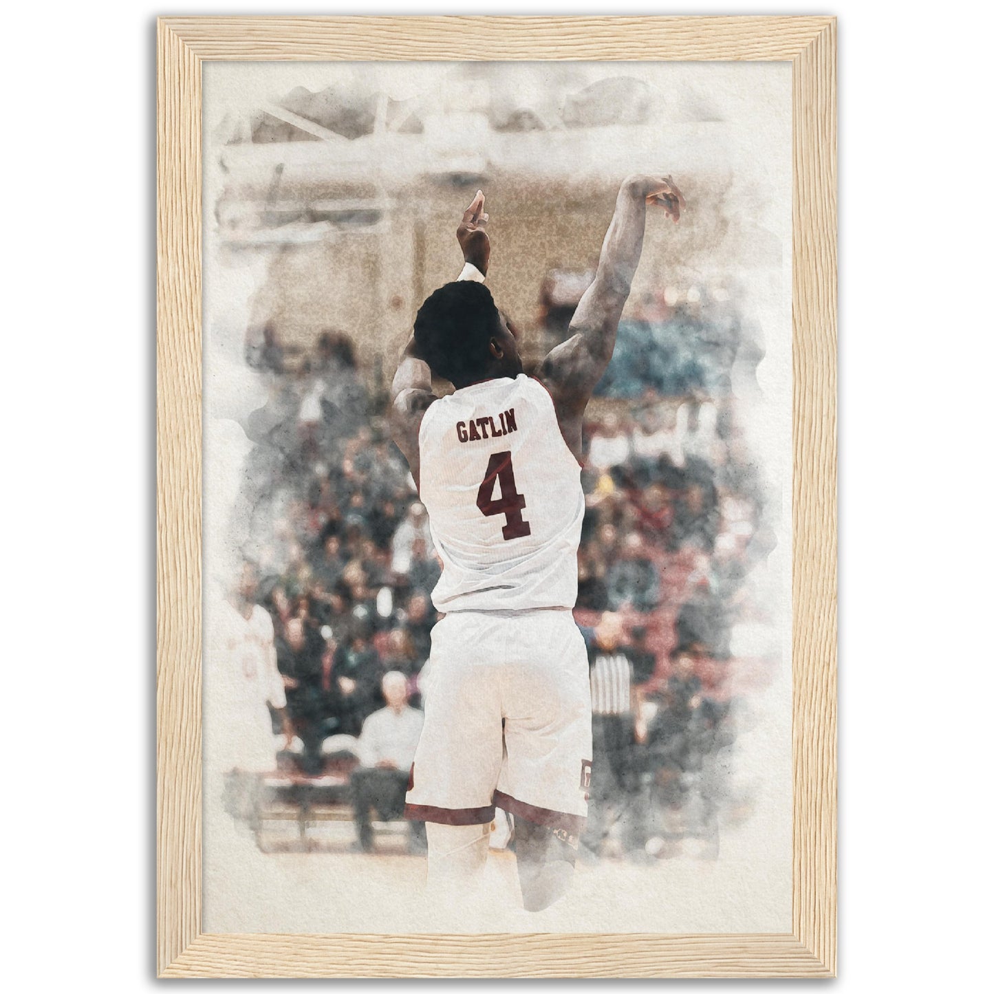 Watercolor - Custom Sports Poster