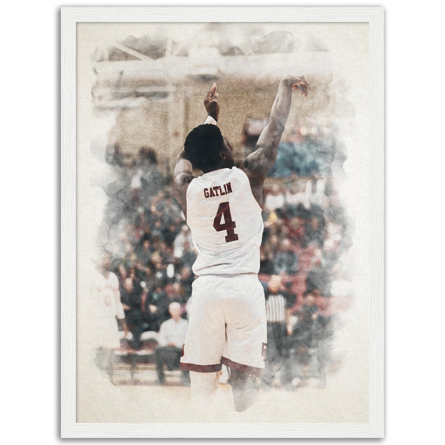 Watercolor - Custom Sports Poster