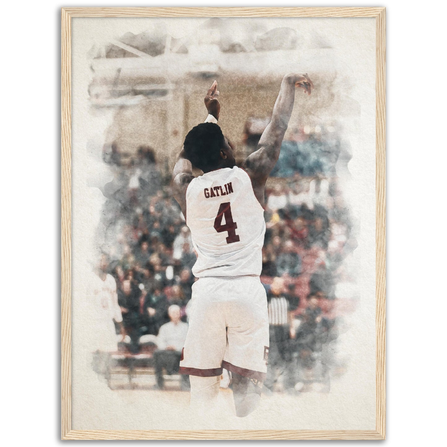 Watercolor - Custom Sports Poster